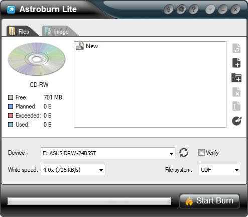 Astroburn Lite для Windows 7, 10 скачать бесплатно - Astroburn Lite 2.0.0