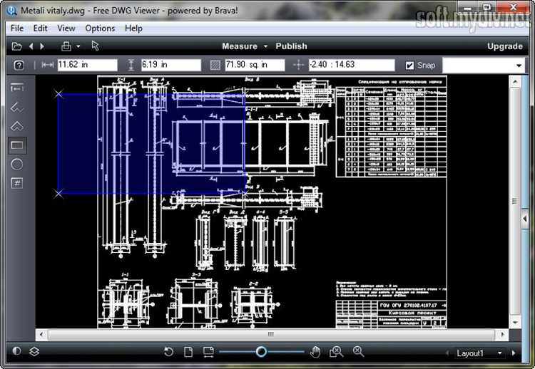 Бесплатное скачивание bravafreedwg.exe - удобный инструмент для работы с DWG-файлами