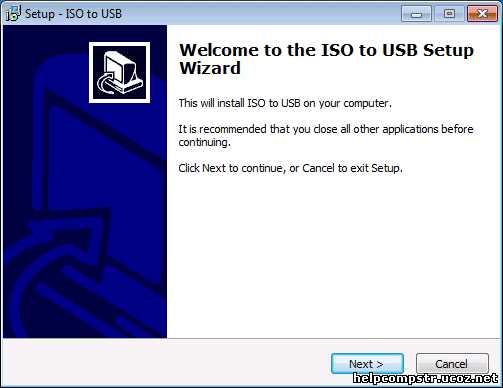 Бесплатное скачивание isotousbsetup.exe - Лучший способ создать загрузочную флешку