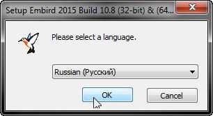 Процесс скачивания и установки Embird 2015