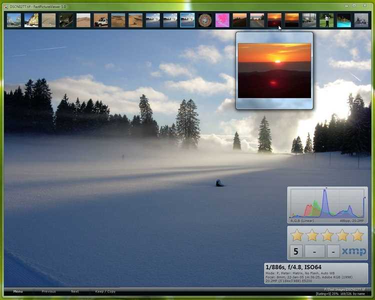 FastPictureViewer 1.9 скачать бесплатно для Windows - лучший просмотрщик изображений