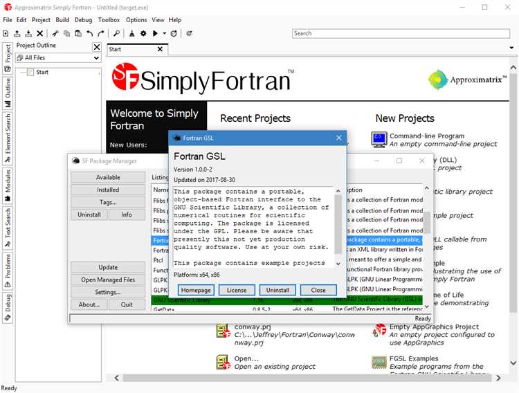 Fortran 3.11 - скачать программу Simply Fortran: быстро и бесплатно