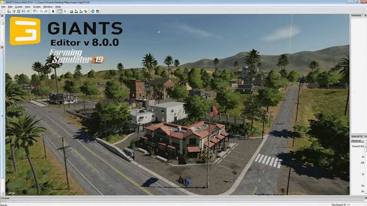 GIANTS Editor v8.0.0 64bit - скачать GIANTS Editor для FS 19