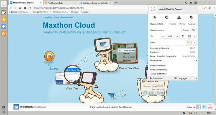 Maxthon Cloud Browser 5.2.5 4.9.5 - Скачать браузер Макстон на русском языке