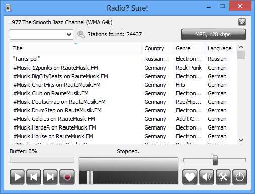 Radio Sure 2.2 для Windows 7, 10 скачать бесплатно - Radio Sure - лучшая программа для прослушивания радио