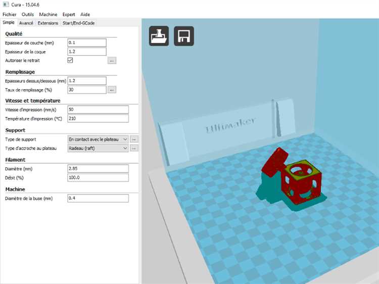 Скачайте Ultimaker Cura 3.2.1 и Cura 15.04.6 для Windows 64-бит