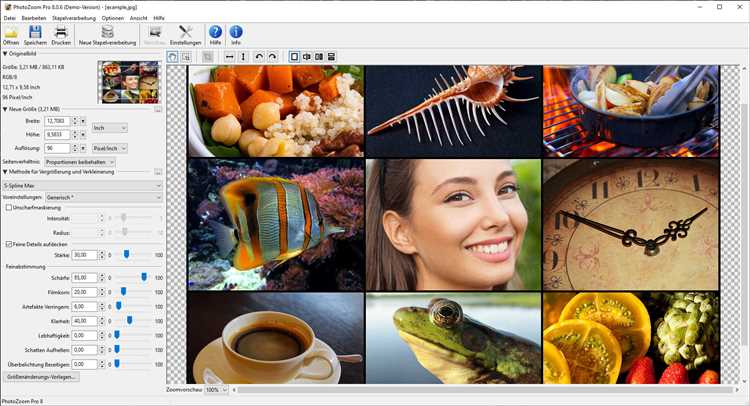 Интерфейс и особенности работы с BenVista PhotoZoom Pro 8.1