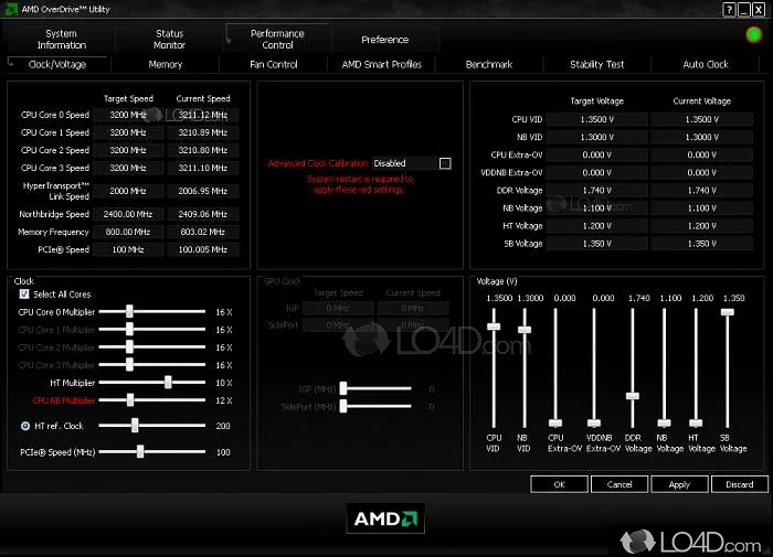 Скачать бесплатно AMD Overdrive 4.3.1 на русском для Windows 7, 10