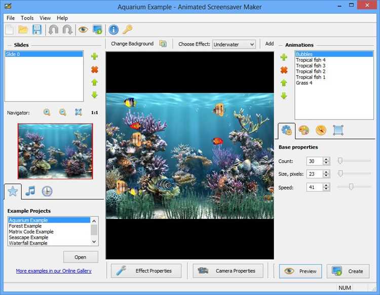 Animated Screensaver Maker 4.4.38: бесплатное скачивание и возможности программы