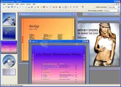 Скачать бесплатно CdCoverCreator 2.5.3 для Windows 10, 7 - программа для создания обложек CD