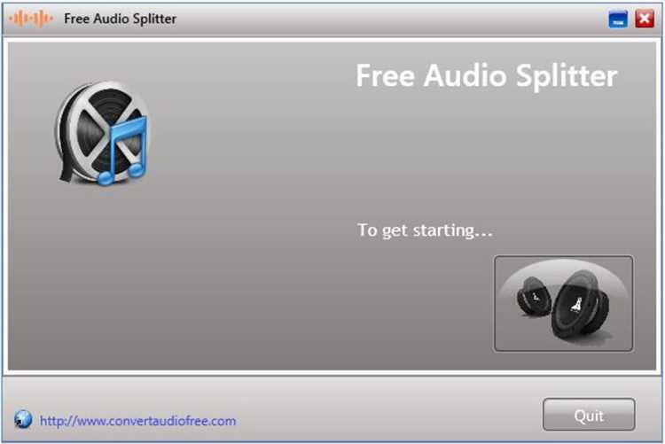 Скачать бесплатно Free MP3 Splitter 1.0.4 - разделяйте аудиофайлы легко и быстро