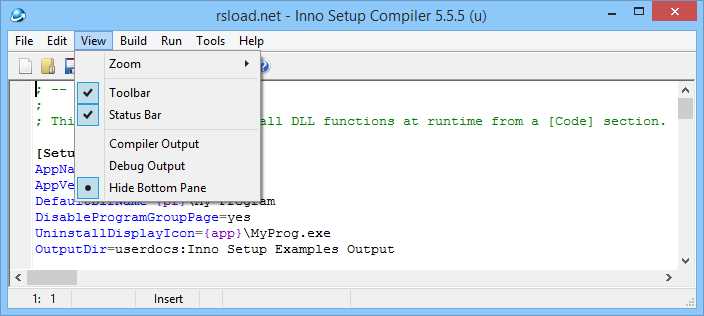 Скачать бесплатно Inno Setup Compiler 6.2.0 для Windows 7, 10