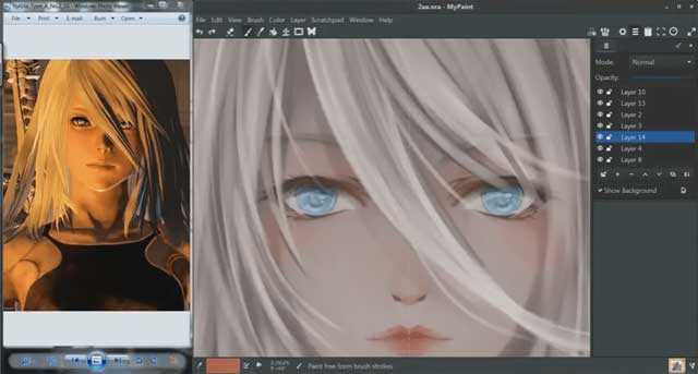 Скачать бесплатно MyPaint 2.0.1 на русском языке для Windows 7 и 10