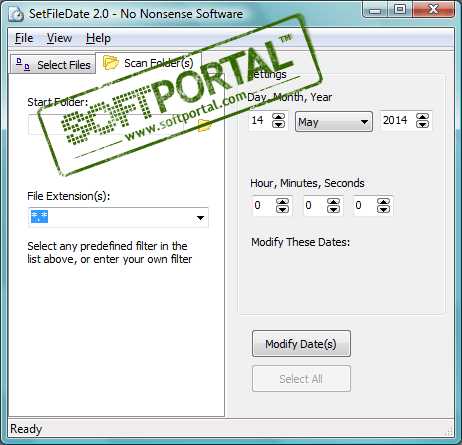 Скачать бесплатно SetFileDate 2.0 для Windows 7 и 10: обновите дату создания файлов в один клик