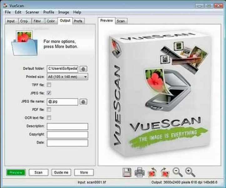 Скачать бесплатно VueScan 9.7.71 для Windows 7, 10 - последняя версия