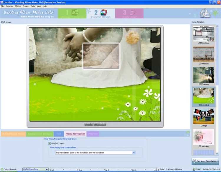 Скачать бесплатно Wedding Album Maker Gold 3.53 для Windows