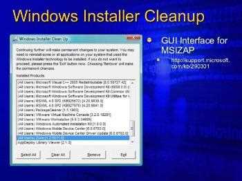 Основные характеристики и преимущества использования Windows Installer CleanUp Utility 2.5.0.1