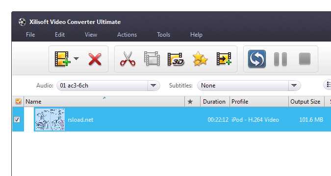 Скачать бесплатно Xilisoft Video Converter Ultimate 7.8.21 для Windows 7, 10