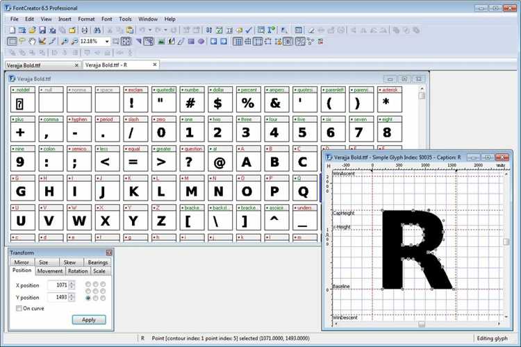 Скачать FontCreatorSetup.exe и FontCreatorSetup-x64.exe - лучший шрифтовой редактор