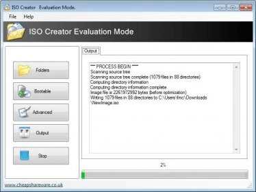 Скачать Free ISO Creator бесплатно - программа Free ISO Creator 1.0