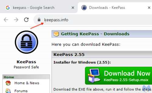 Скачать KeePass-2.38-Setup.exe - безопасность ваших паролей на новый уровень