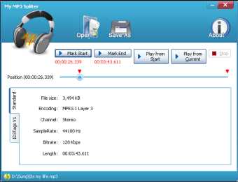 Скачать My Mp3 Splitter 2.3.2.0 бесплатно для Windows 10, 7