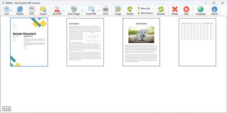 Скачать NAPS2 на русском языке - Not Another PDF Scanner 2 6.1.2 - Бесплатное ПО для сканирования и создания PDF-файлов