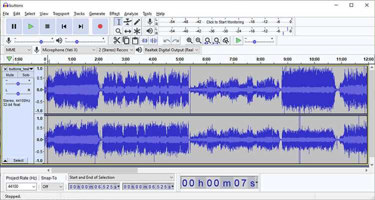 Скачать программу Audacity-win-2.3.2.exe для создания и редактирования аудиофайлов на русском языке - Audacity