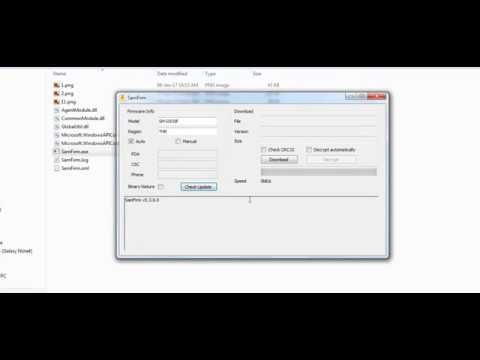 Скачать программу SamFirm 0.3.6.0 - все версии для смартфонов Samsung