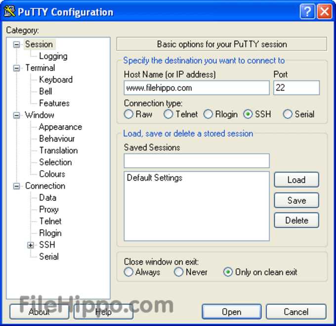 Скачать PuTTY Portable 0.71 на русском - официальный сайт Putty.exe