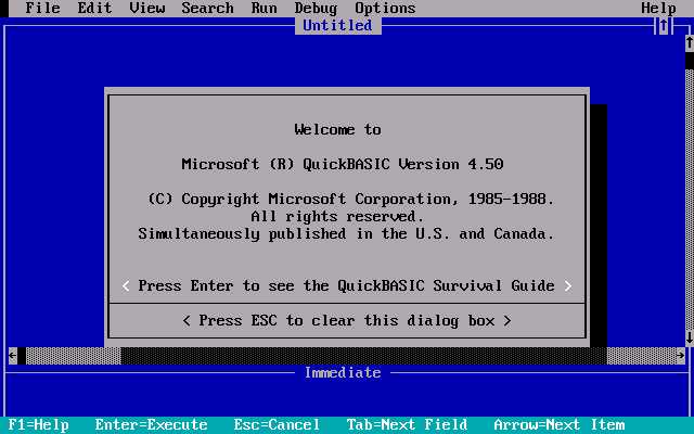 Откройте официальный сайт QBasic