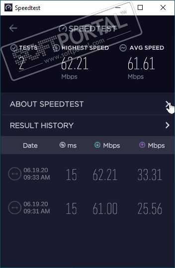 Бесплатная программа для проверки скорости интернета