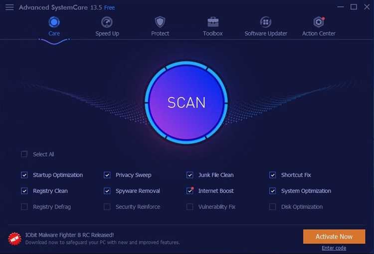 Ссылки на скачивание бесплатной программы Advanced SystemCare FREE 11.2 | Официальный сайт