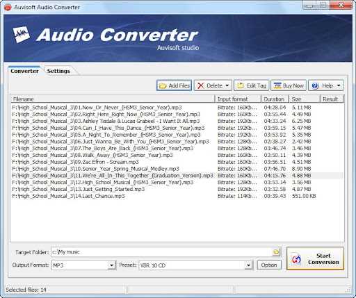 Ссылки на загрузку программы Auvisoft Audio Splitter Joiner 2.4 - бесплатное скачивание и использование