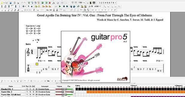 Зачем нужна программа Guitar Pro 7.0.5