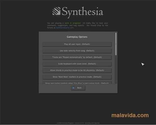 Synthesia 10.5.1 - скачать Synthesia на компьютер Windows