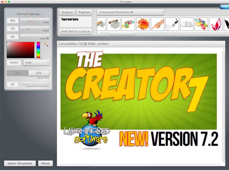 The Logo Creator 7.2.9 - скачать программу The Logo Creator бесплатно