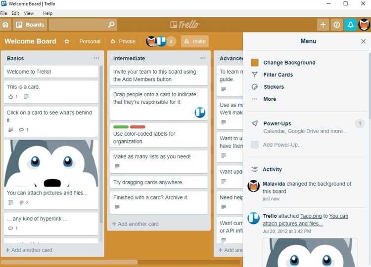 Trello - скачать Trello на русском для ПК Windows 8 и 10