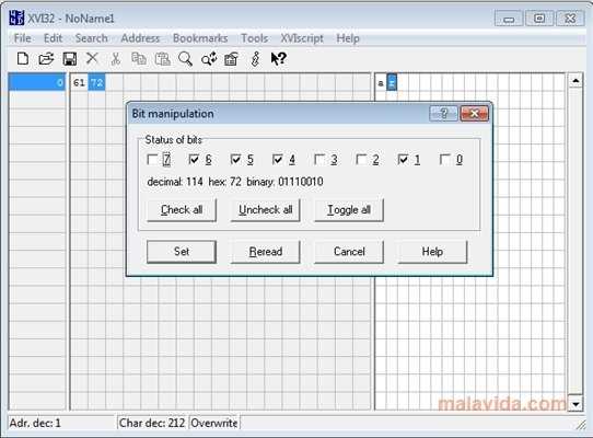 XVI32 скачать бесплатно для Windows 7, 10 - XVI32 2.55